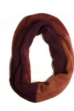 Colorblock Wool Loop Scarf