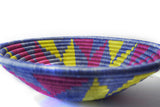 Lavender Pattern Plateau Basket