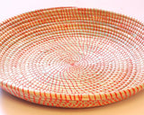 Large Woven Platter - Orange