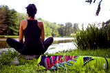 Lime & Pink Yoga Bag