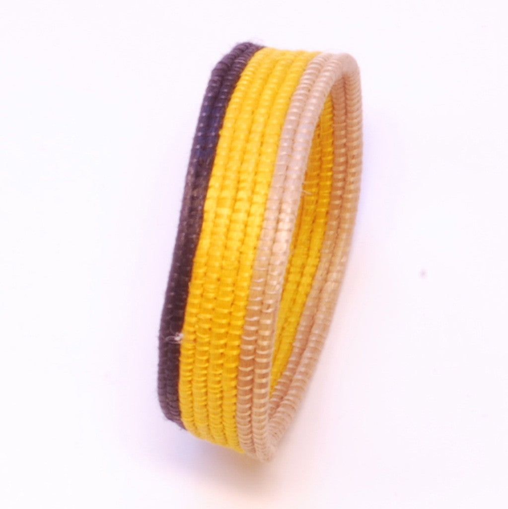 Nicole Miller Woven Bracelet (NM14) - Rwanda