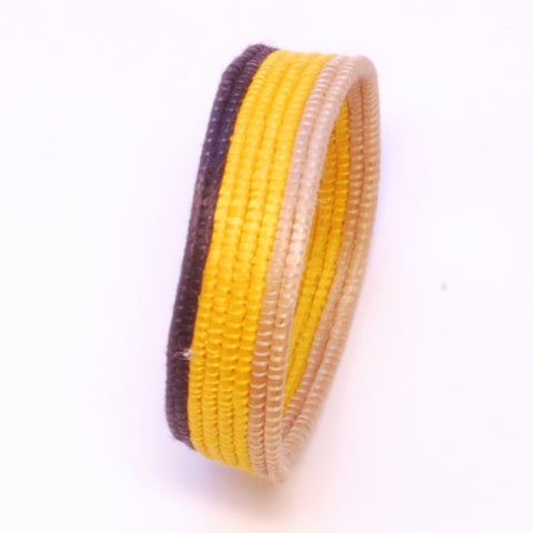 Nicole Miller Woven Bracelet (NM14) - Rwanda